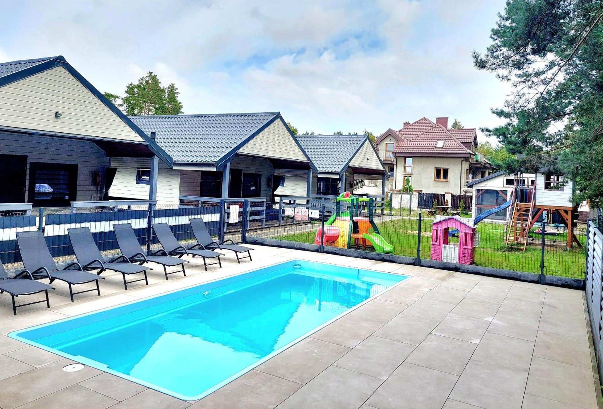 Bursztynowo Domki Letniskowe Ostrowo  Exterior foto
